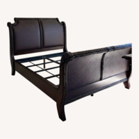 American Signature Furniture Dark Brown Queen Bed