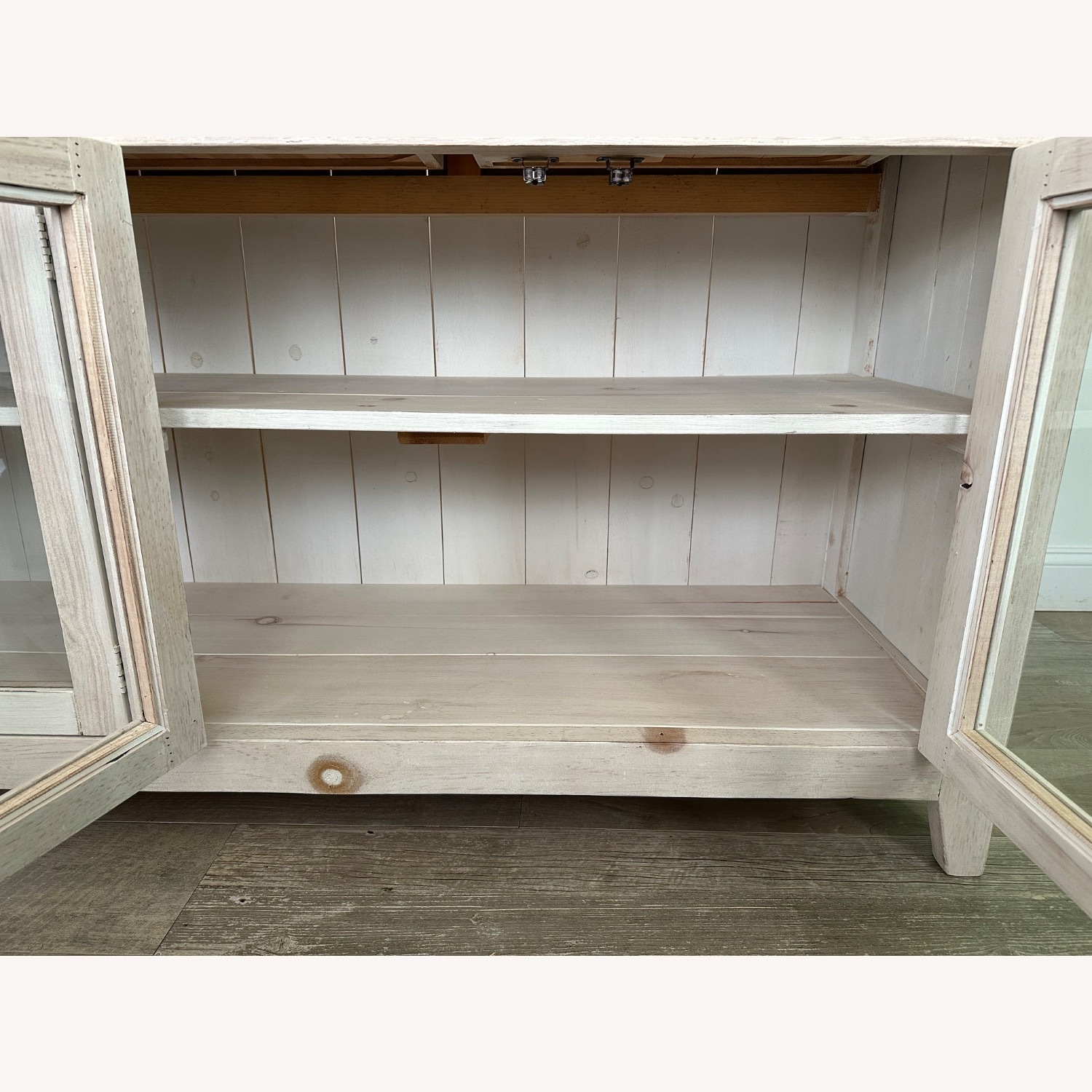 White Wood Sideboard - image-7