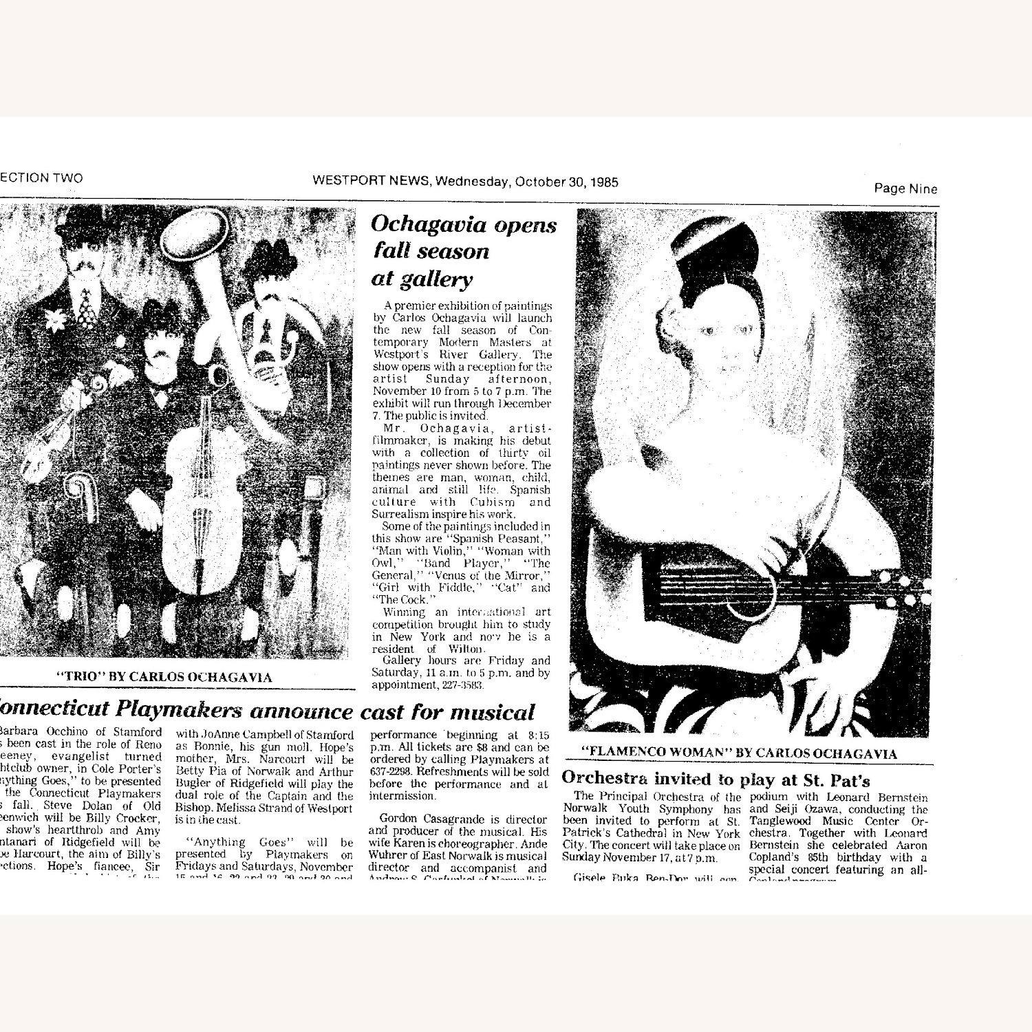 Flamenco Woman by Artist Carlos Ochagavia - image-4