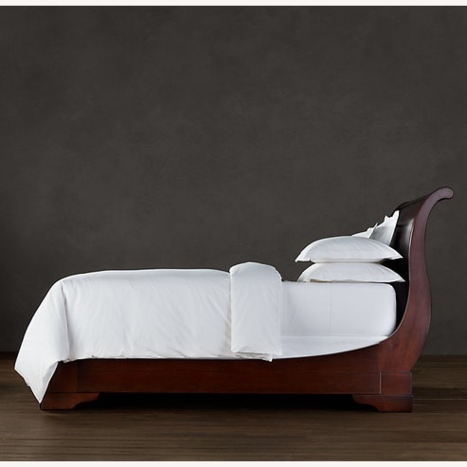 Restoration Hardware Marston King Sleigh Bed - image-7