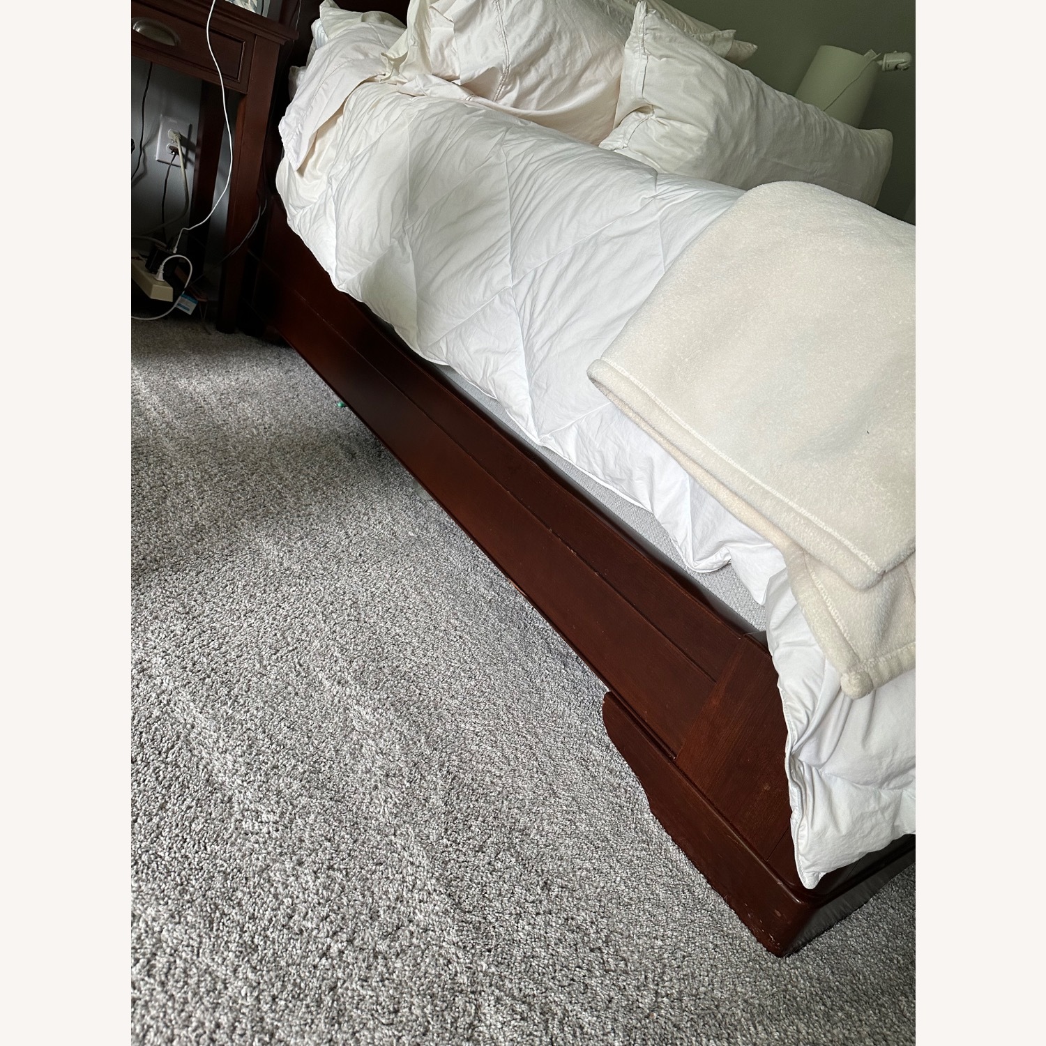 Restoration Hardware Marston King Sleigh Bed - image-4