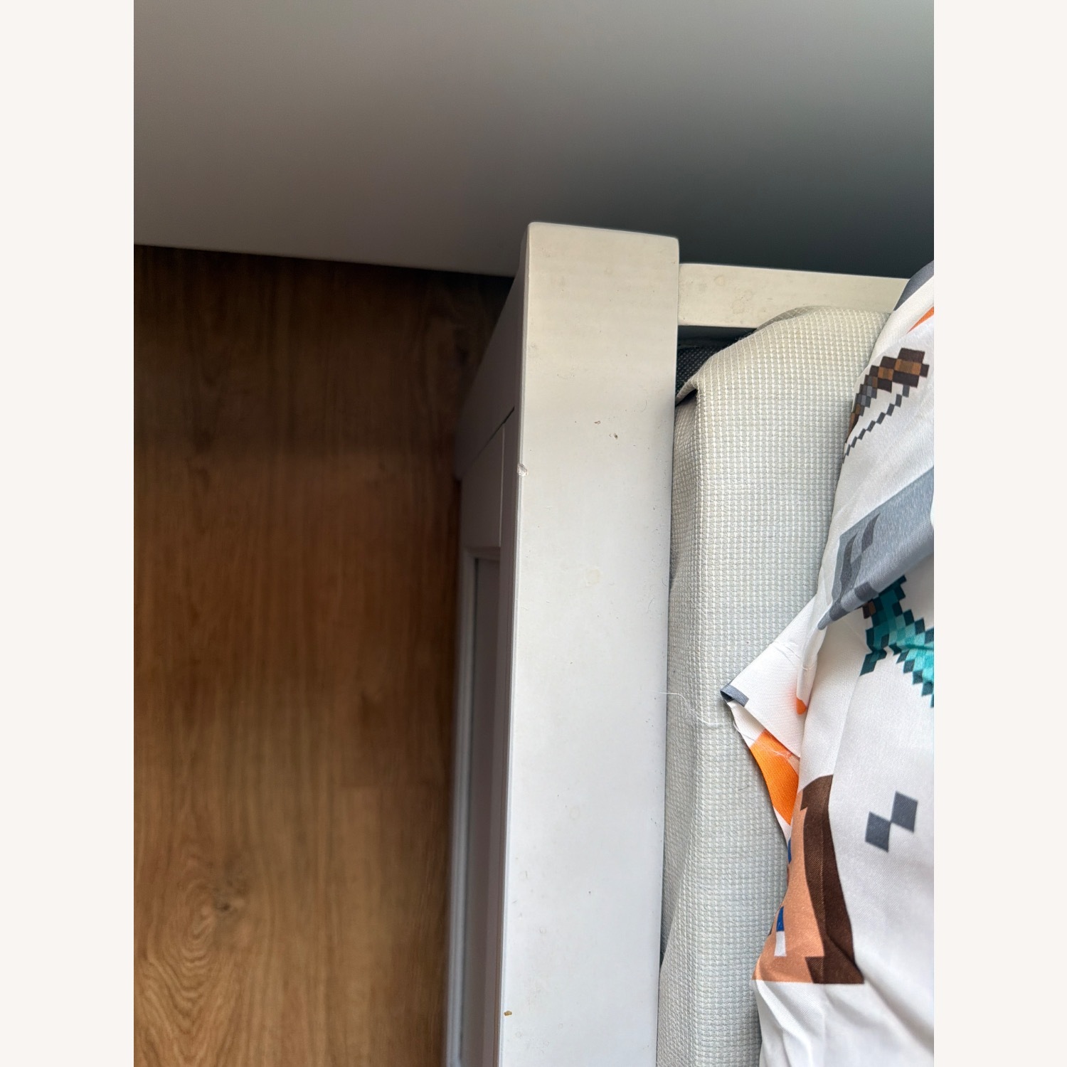 Raymour & Flanigan Kylie Light Gray Twin Bed - image-5