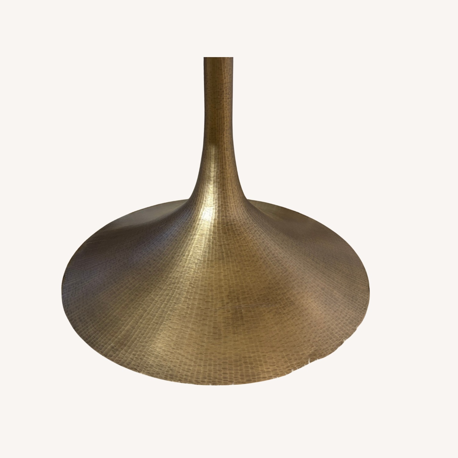 Restoration Hardware Aero Stone Round Dining Table - image-17