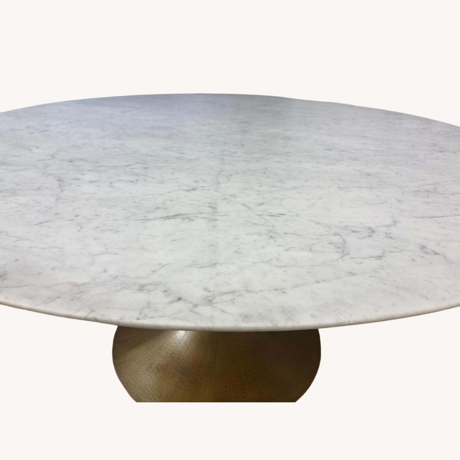Restoration Hardware Aero Stone Round Dining Table - image-24