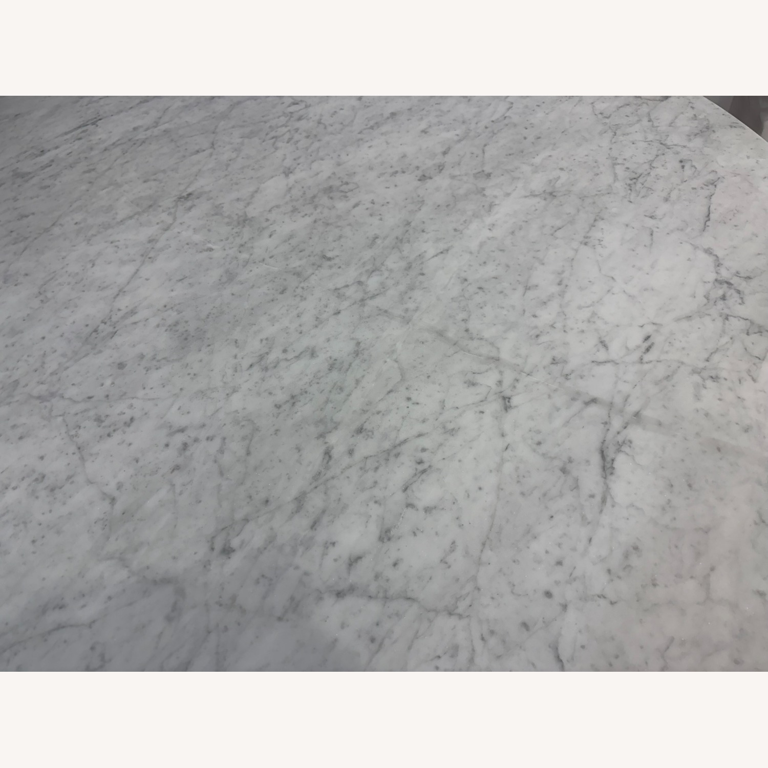 Restoration Hardware Aero Stone Round Dining Table - image-4