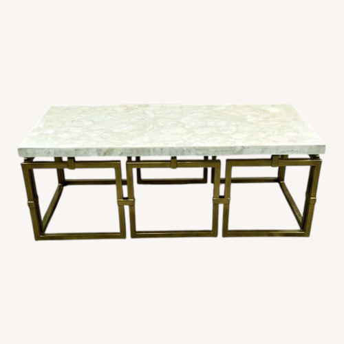 Used Century Furniture Links Small Cocktail Table for sale on AptDeco