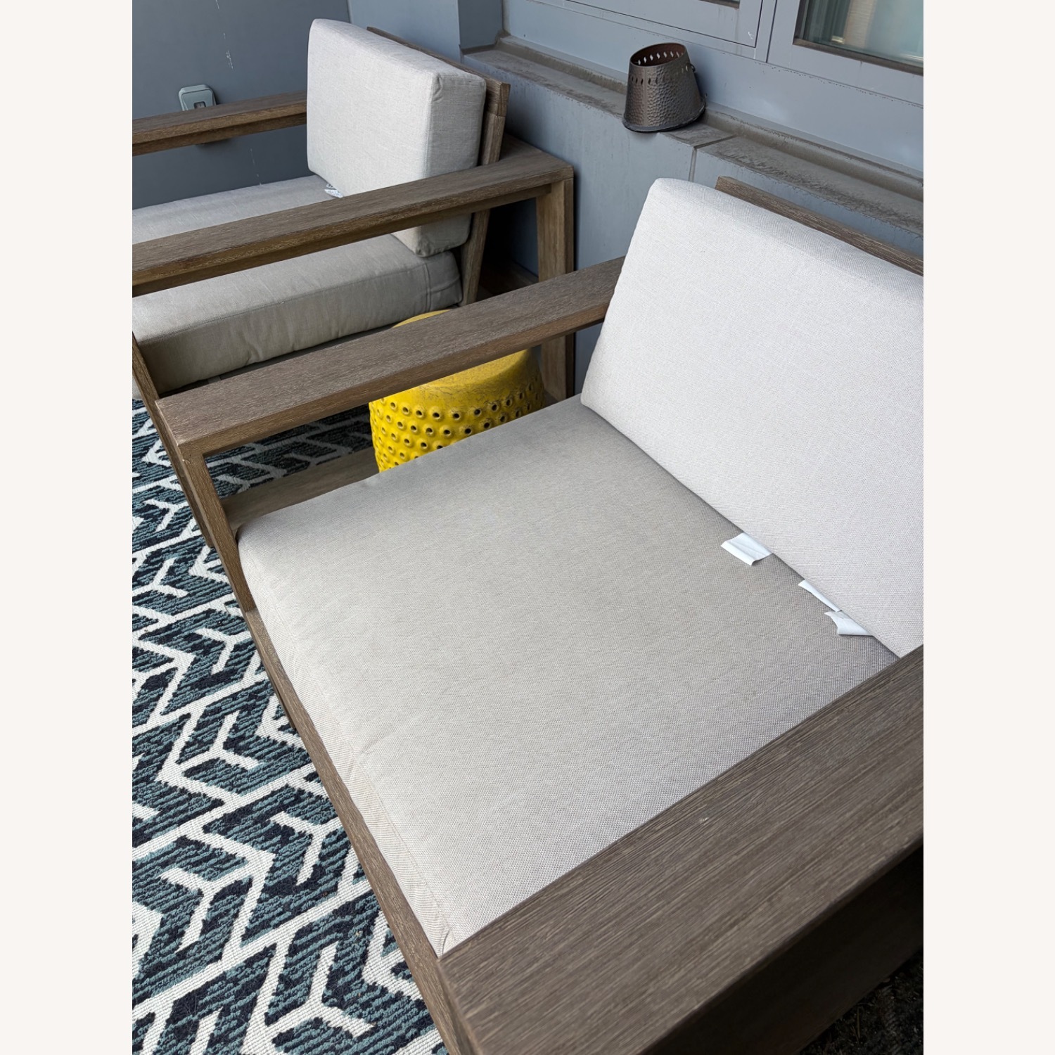 West Elm Portside Outdoor Lounge Chairs - image-3
