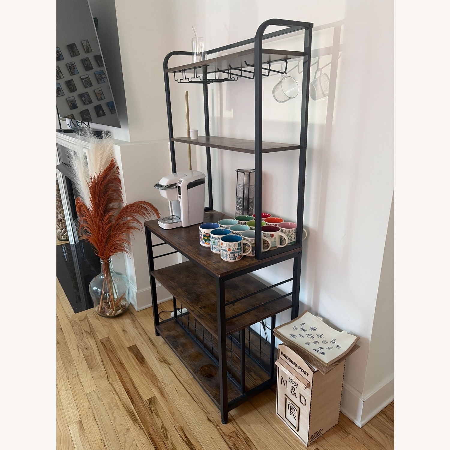 Dark Brown Bar / Coffee Carts - image-3