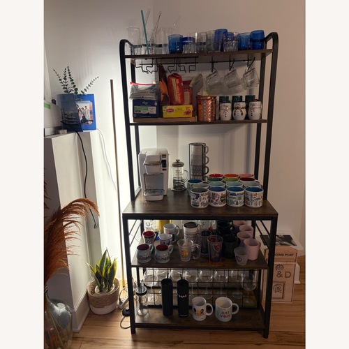 Used Dark Brown Bar / Coffee Carts for sale on AptDeco