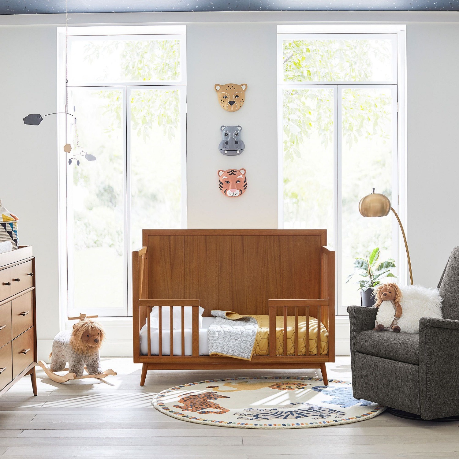 Pottery Barn Kids Mid-Century Convertible Crib - image-2