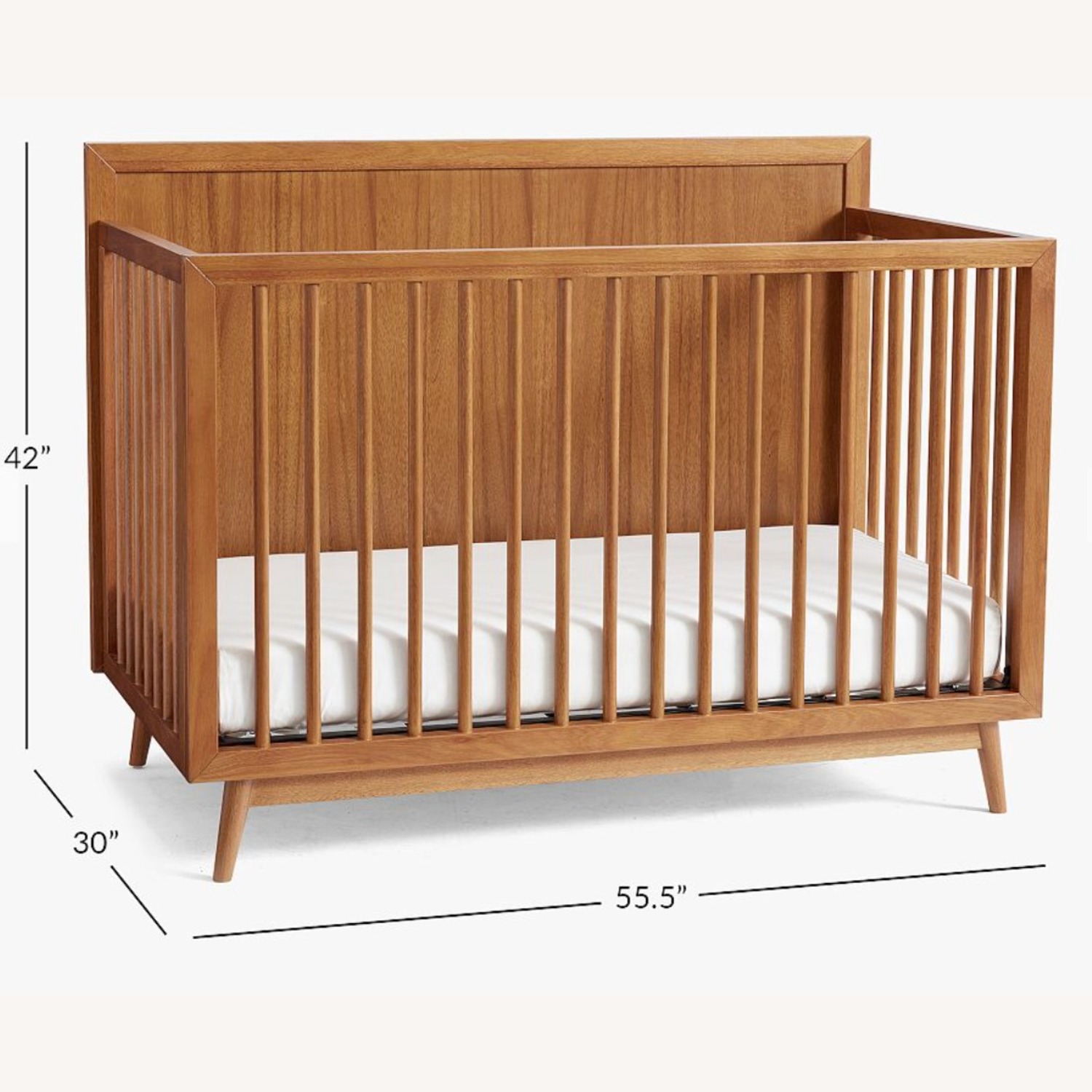 Pottery Barn Kids Mid-Century Convertible Crib - image-5