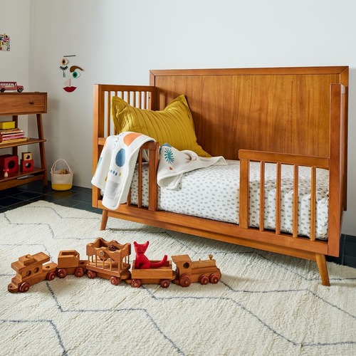 Used Pottery Barn Kids Mid-Century Convertible Crib for sale on AptDeco
