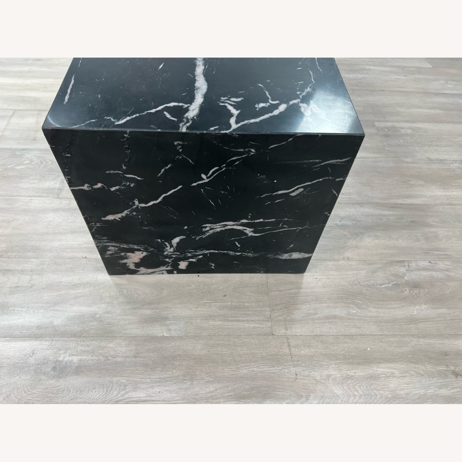 Hokku Designs Harles Nero Black Marble Coffee Table - image-9