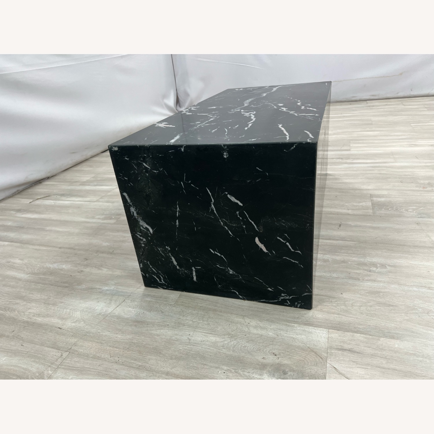 Hokku Designs Harles Nero Black Marble Coffee Table - image-6