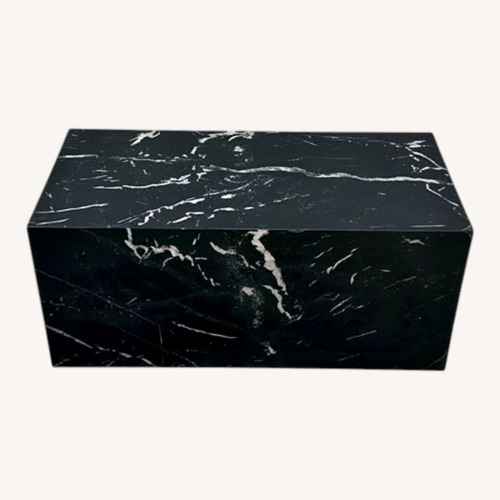 Used Hokku Designs Harles Nero Black Marble Coffee Table for sale on AptDeco