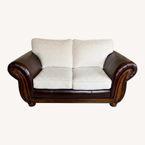 Used Bob's Discount Furniture Dark Brown Loveseats for sale on AptDeco
