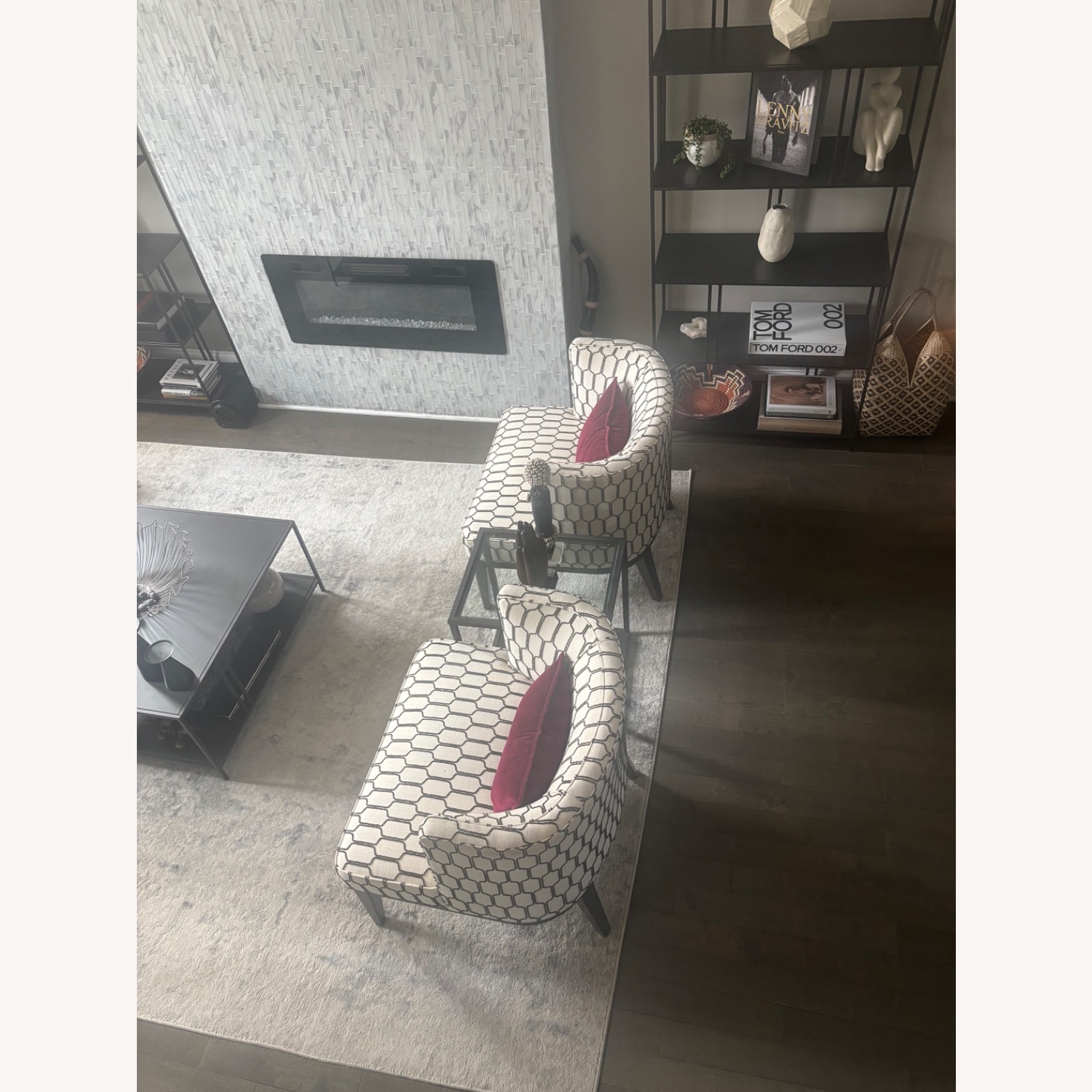 Crate & Barrel Grayson Natural Accent Chairs - image-2