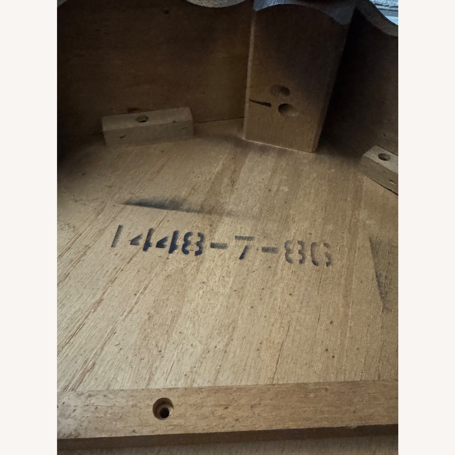 Natural Wood Side Table - image-14