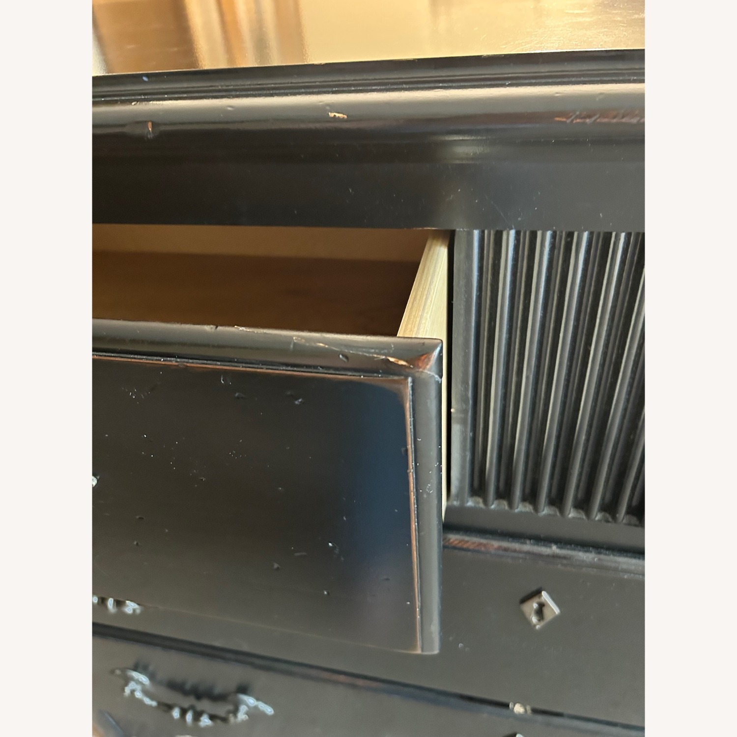 Stanley Furniture Dark Brown Wood Dresser - image-7