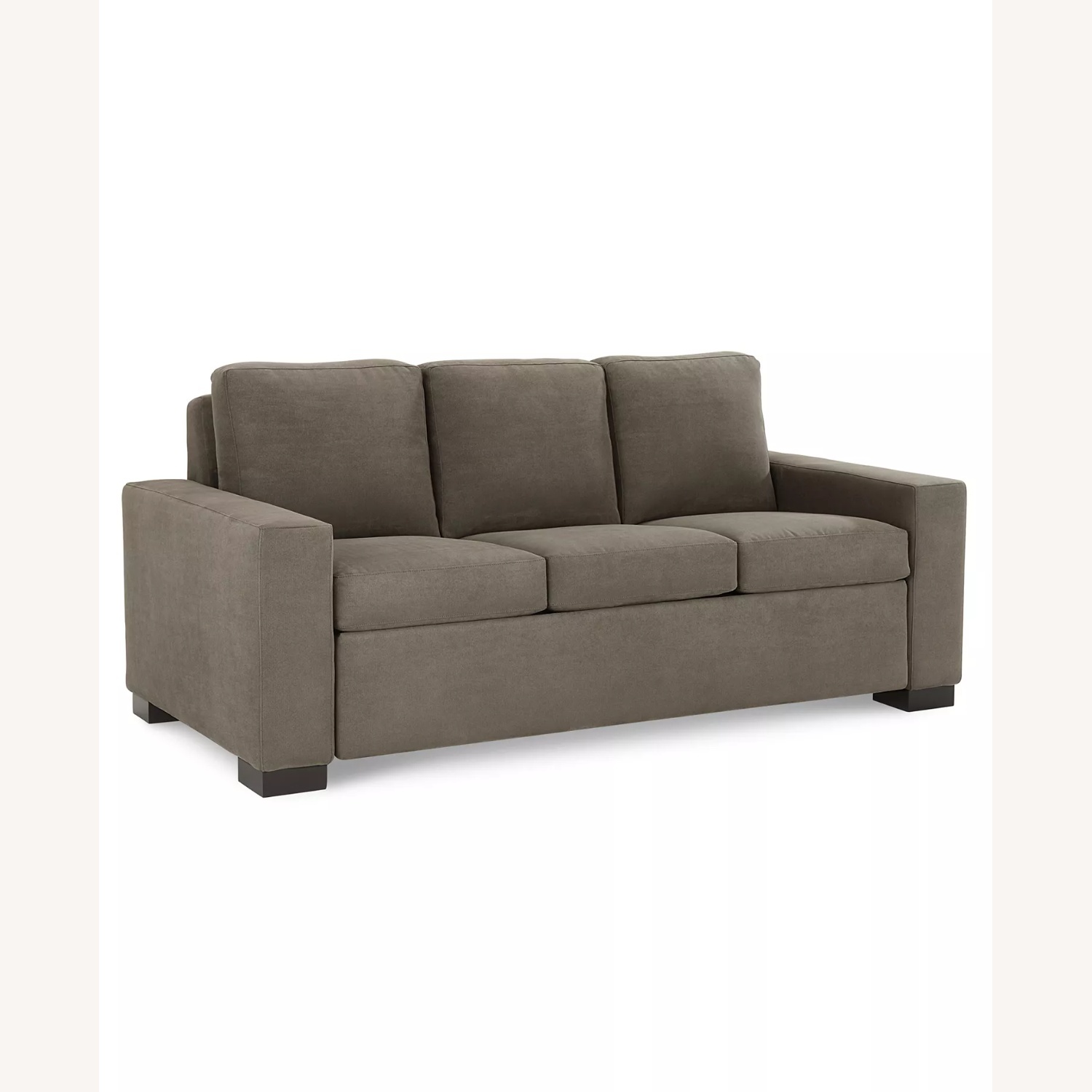 Macy's Gray Microsuede Sleeper Sofa - image-9