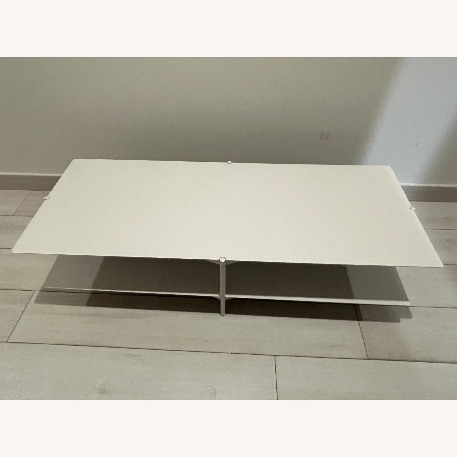 Umbra Light Grey Shift Tier Coffee Table - image-4