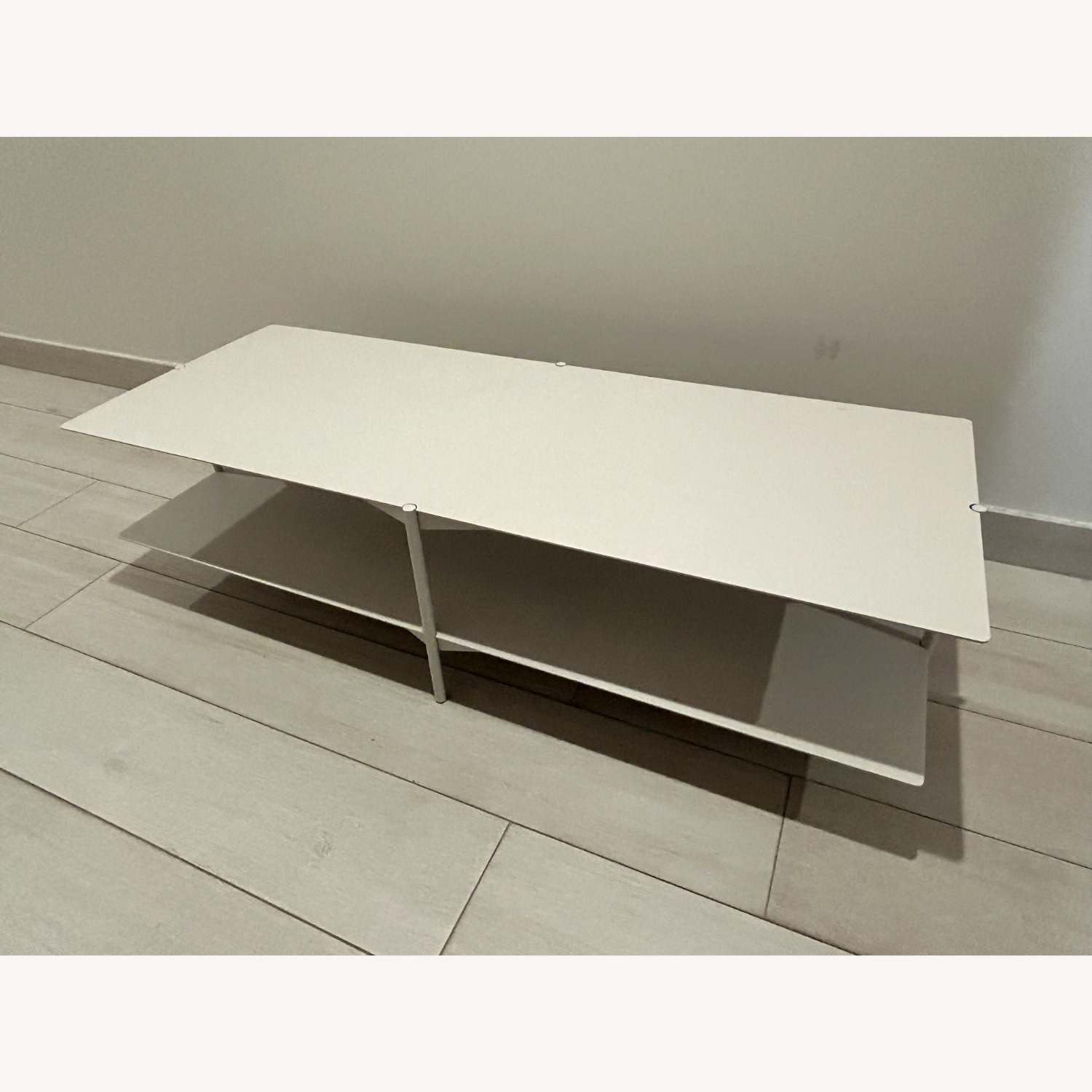 Umbra Light Grey Shift Tier Coffee Table - image-3