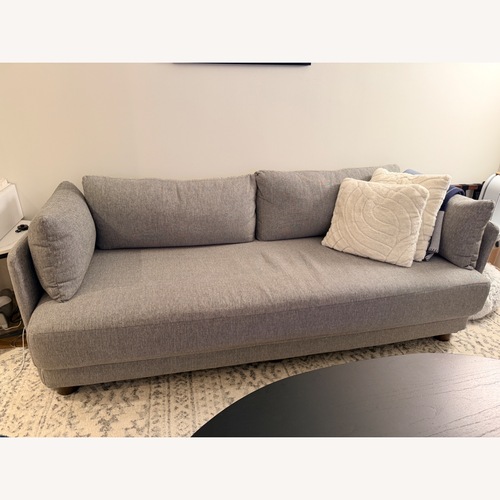 Used Burrow Shift Sleeper Sofa in Stone Grey for sale on AptDeco
