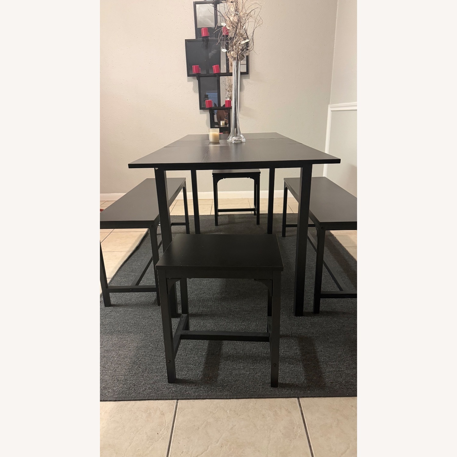 Black Wood Dining Sets - image-3