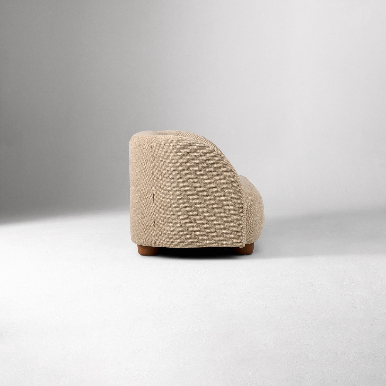 Laurent 96in Sofa Basketweave Camel Sofa - image-5