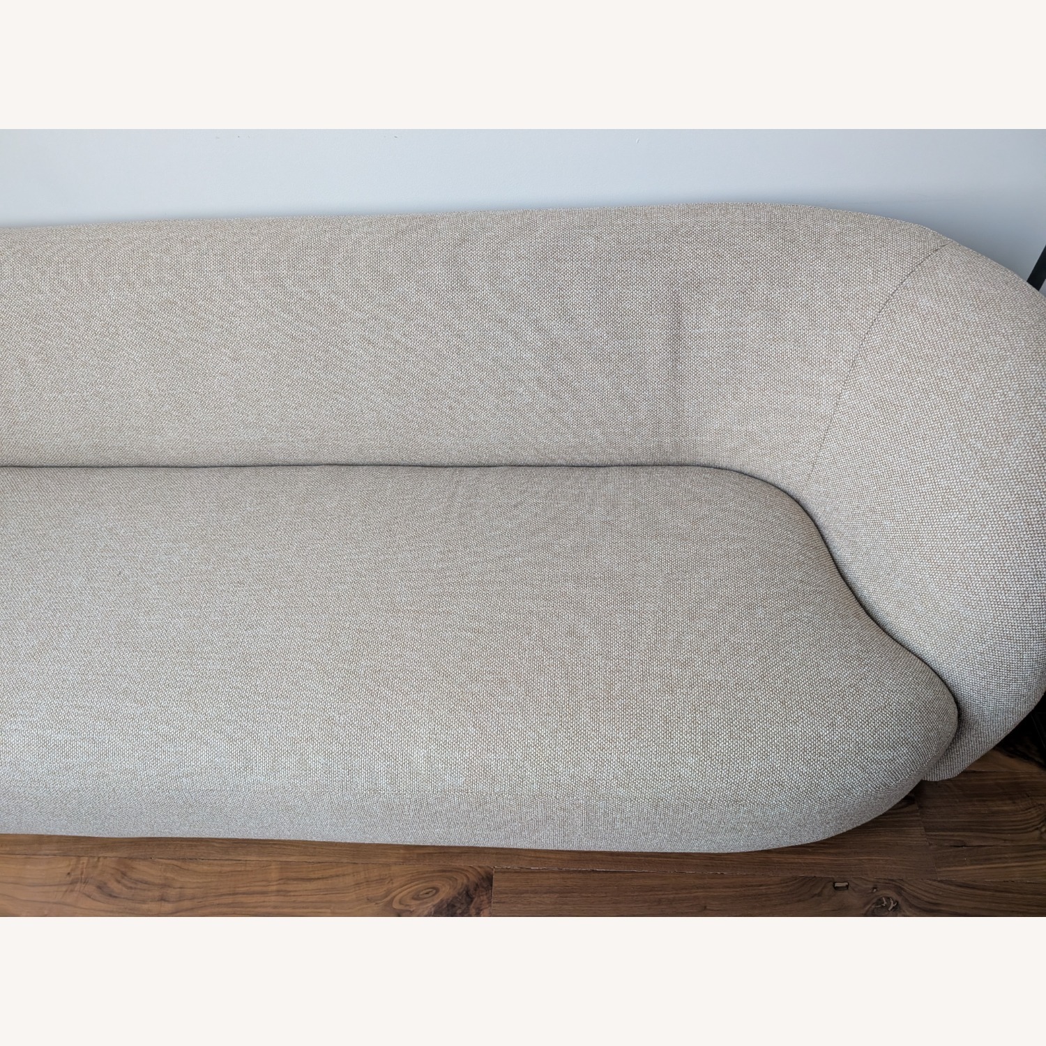 Laurent 96in Sofa Basketweave Camel Sofa - image-9