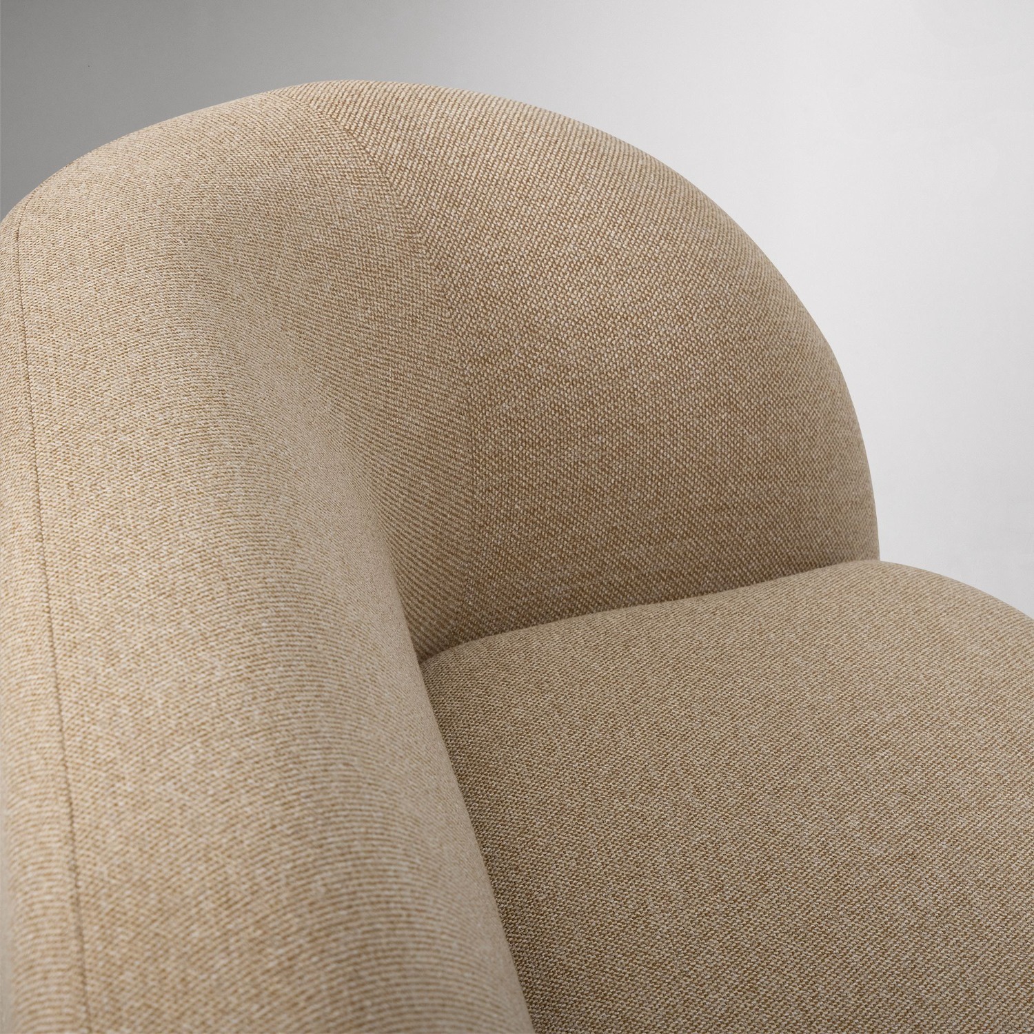 Laurent 96in Sofa Basketweave Camel Sofa - image-3