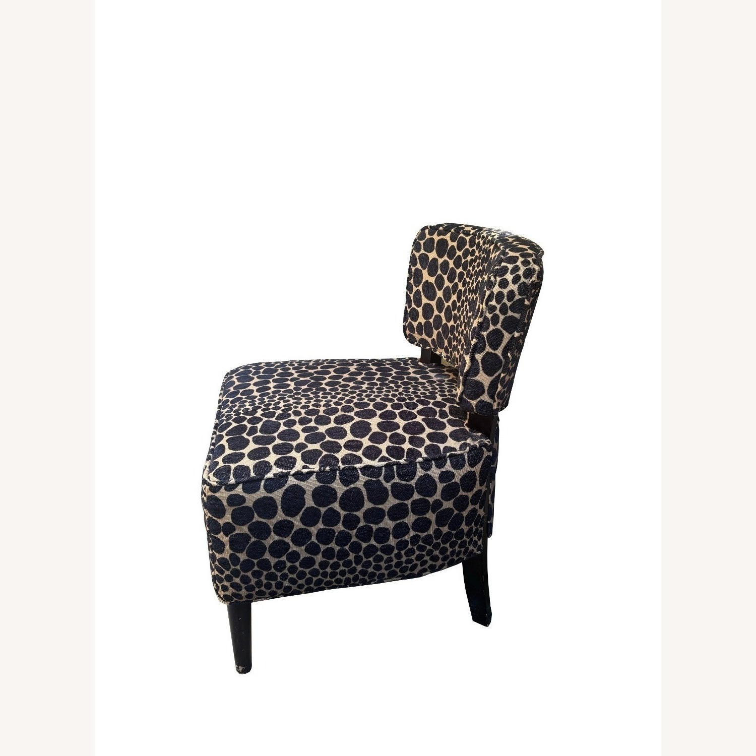 Pier 1 Imports Giraffe Print Black Accent Chairs - image-2