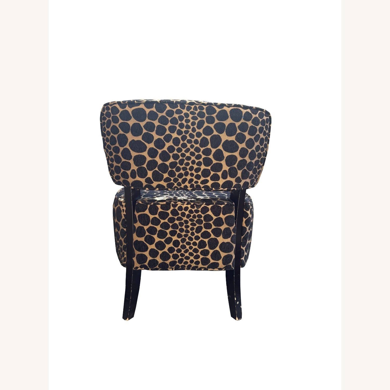 Pier 1 Imports Giraffe Print Black Accent Chairs - image-3