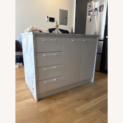Used South Shore Furniture Kitchen Island for sale on AptDeco