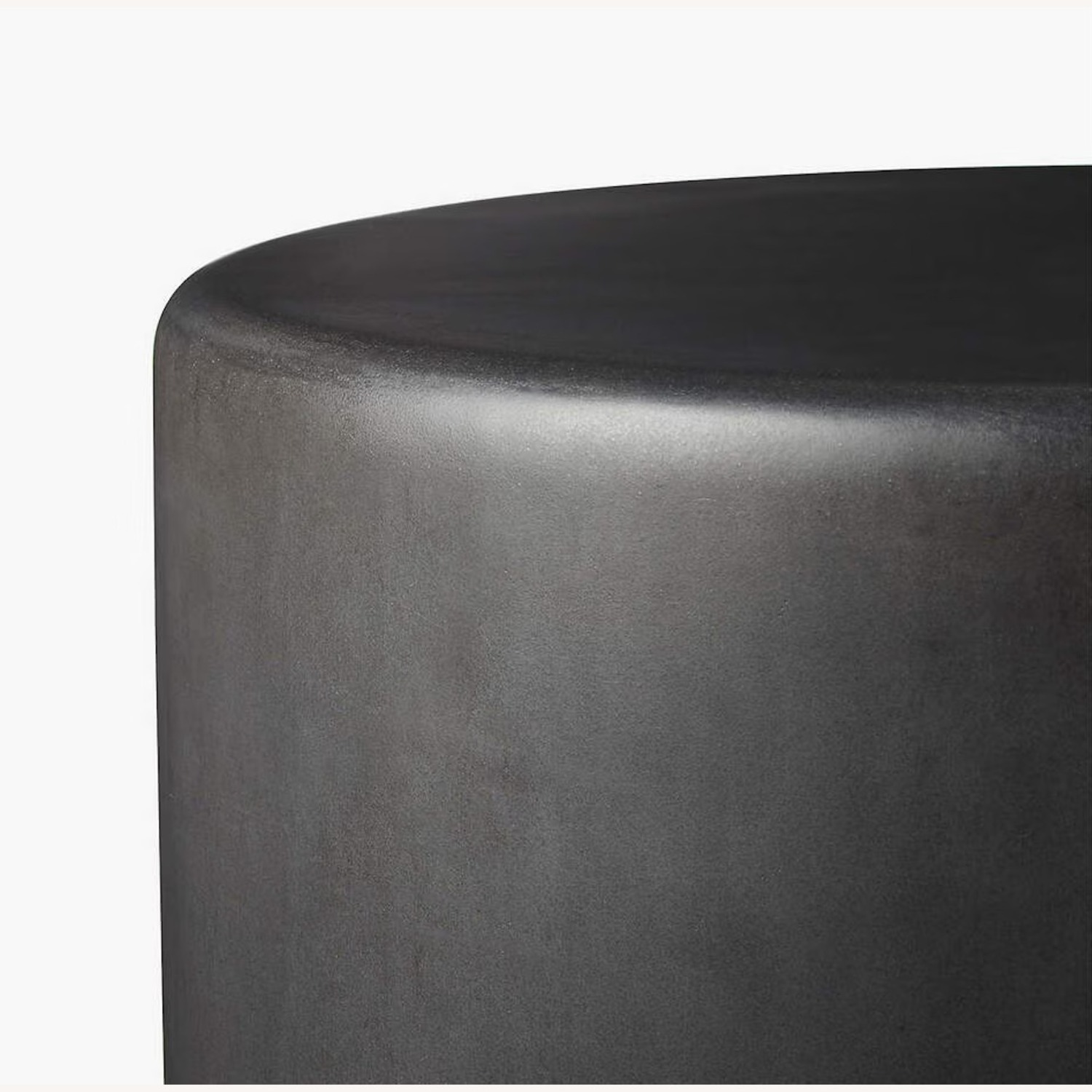 CB2 Black Metal Side Table - image-3