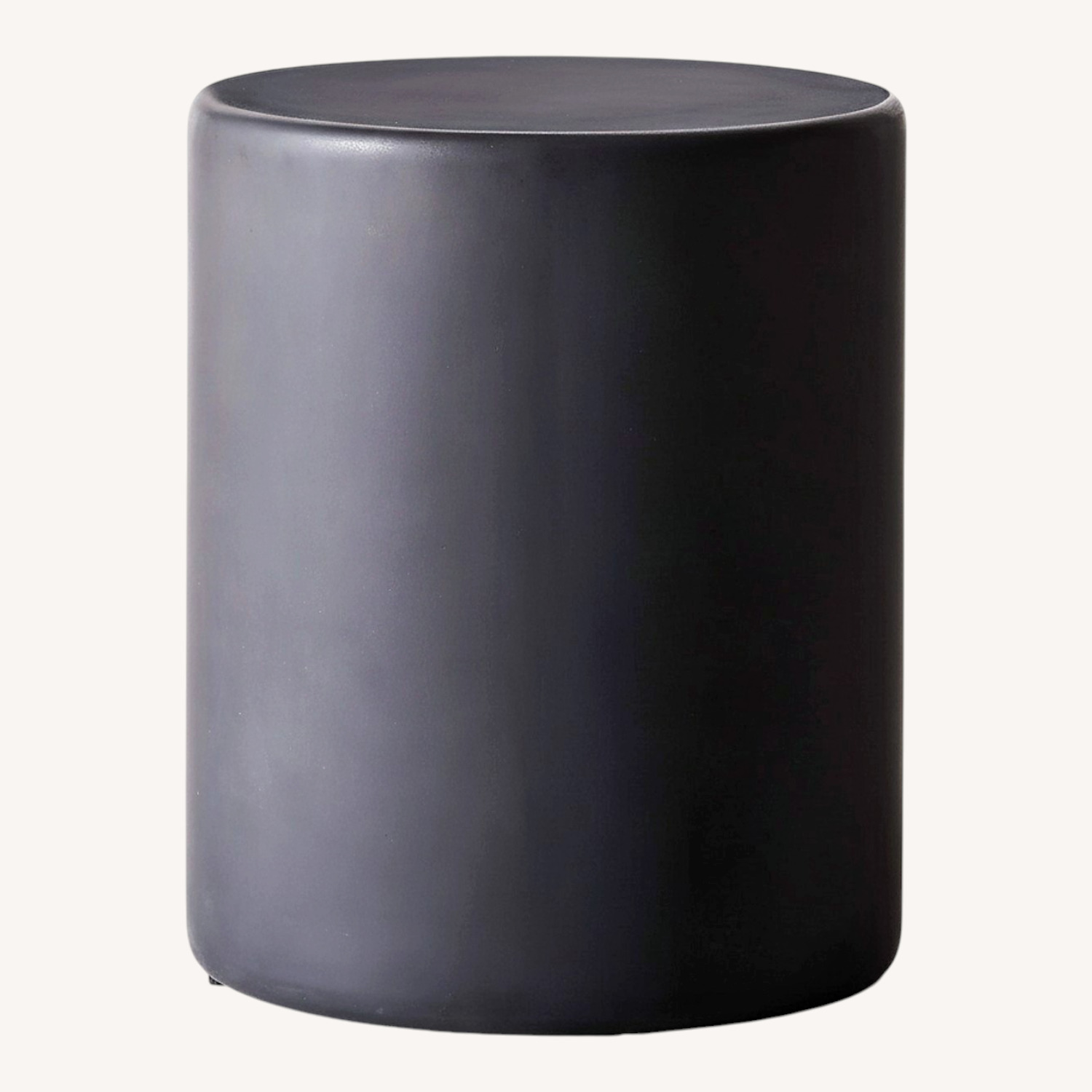 CB2 Black Metal Side Table - image-0