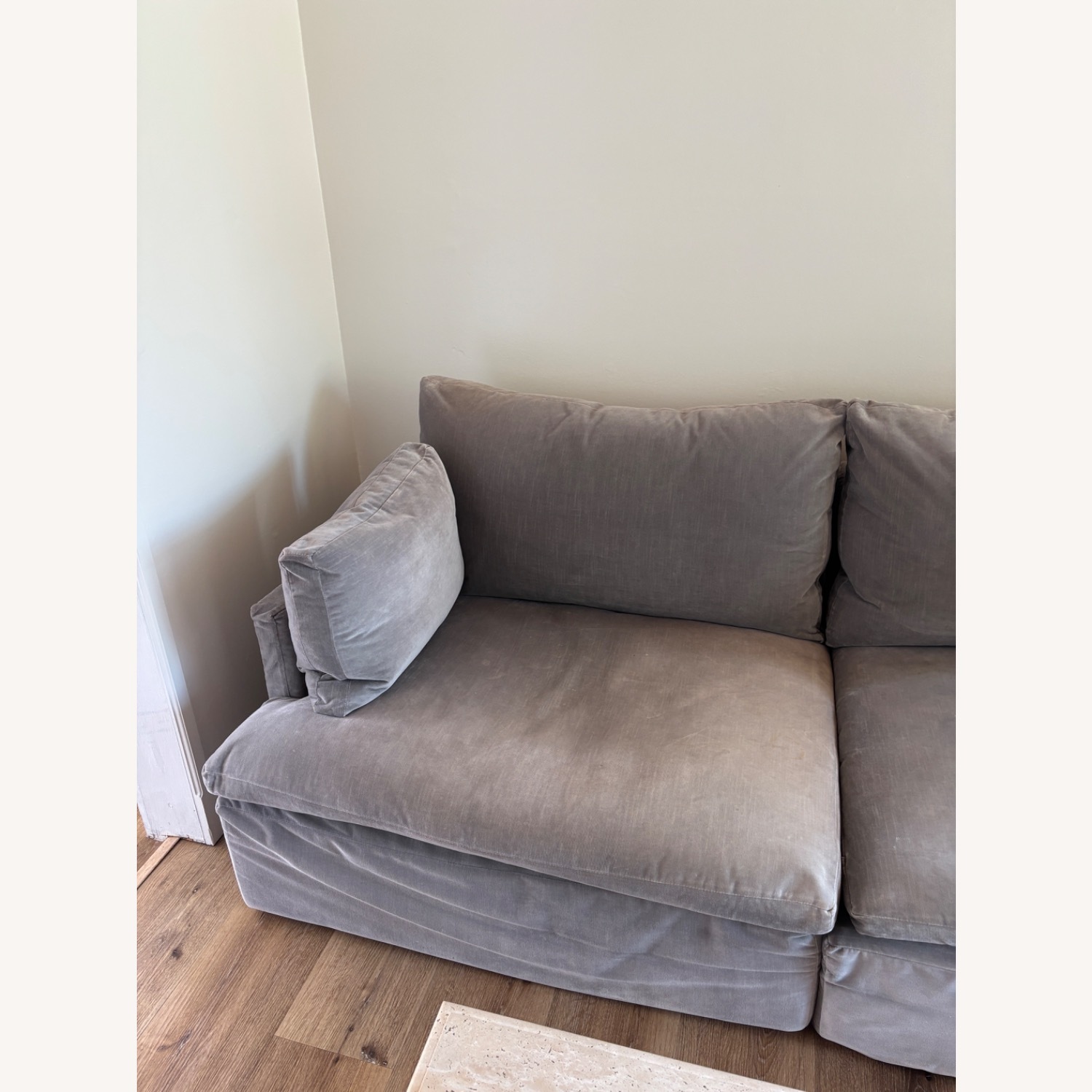 Timothy Oulton “Nest” Sofa – Linen, HD Buttercup - image-1