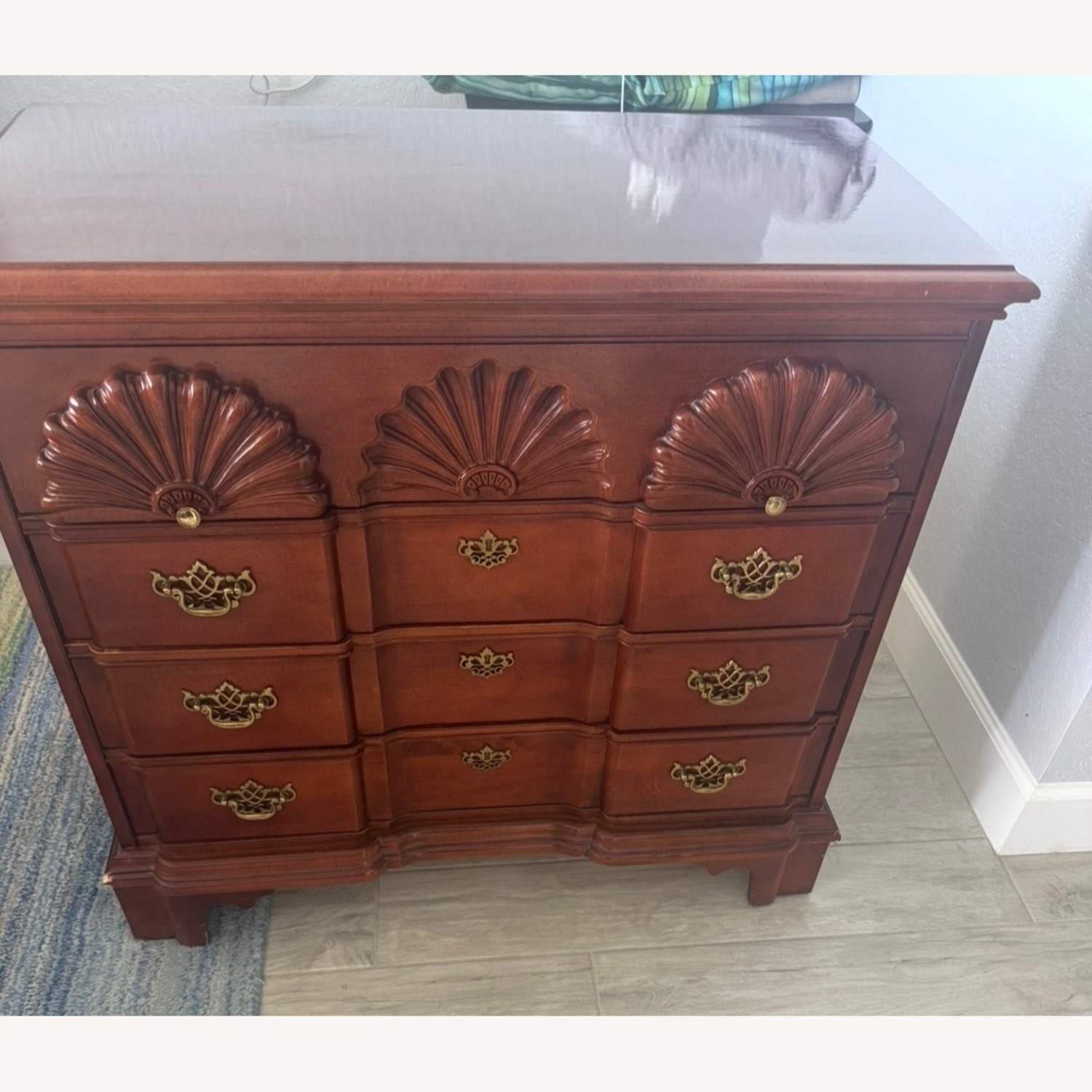 Vintage Solid Wood Dresser - image-2