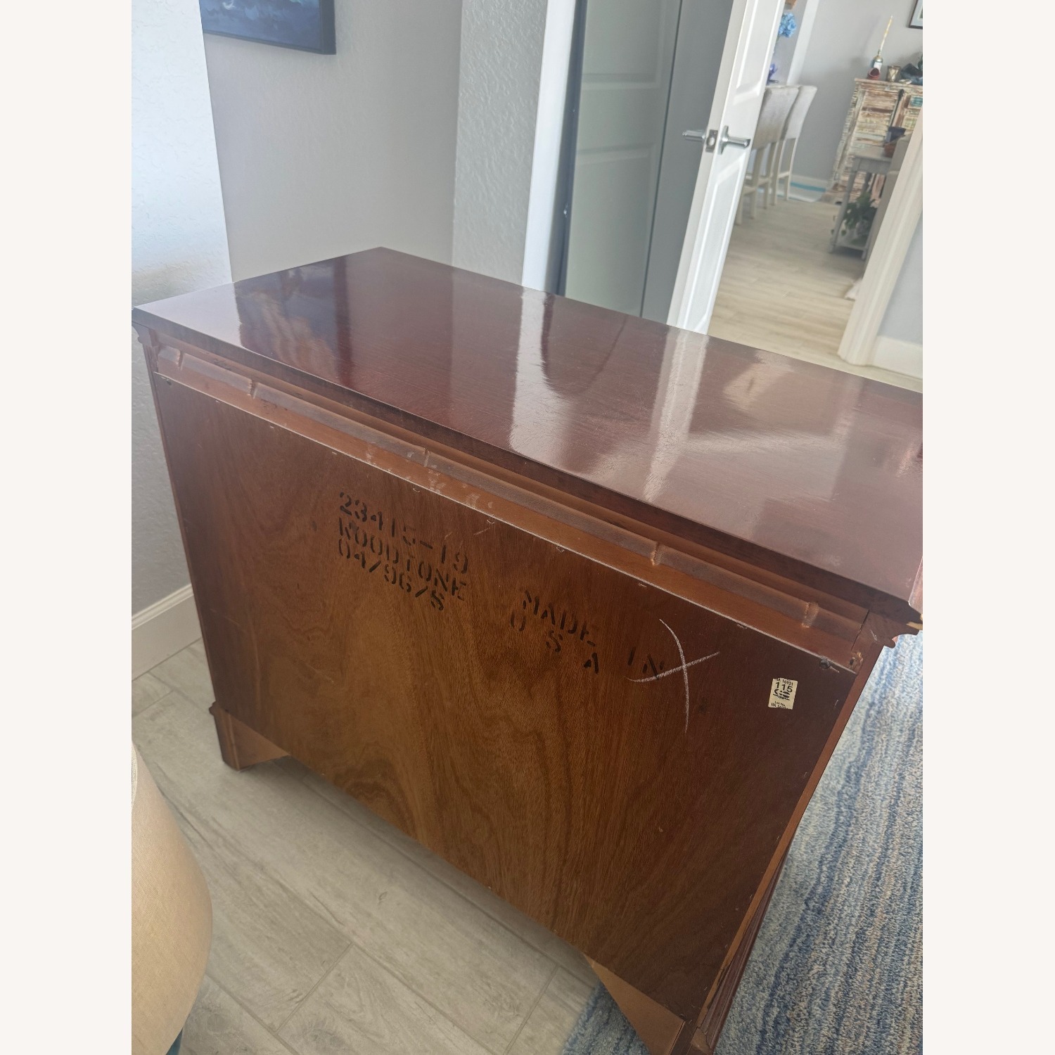 Vintage Solid Wood Dresser - image-5