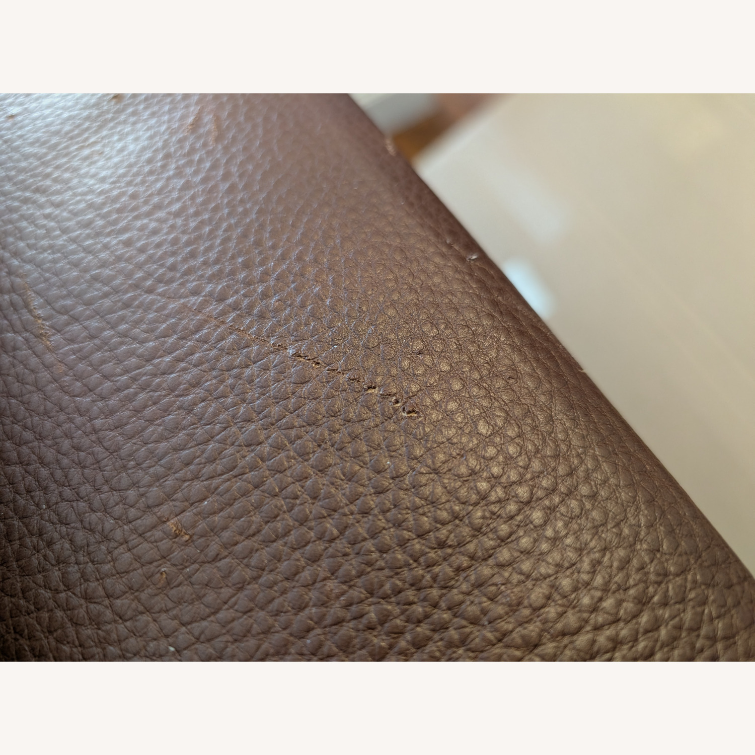 Room & Board Dark Brown Pierson Leather Sofa - image-7