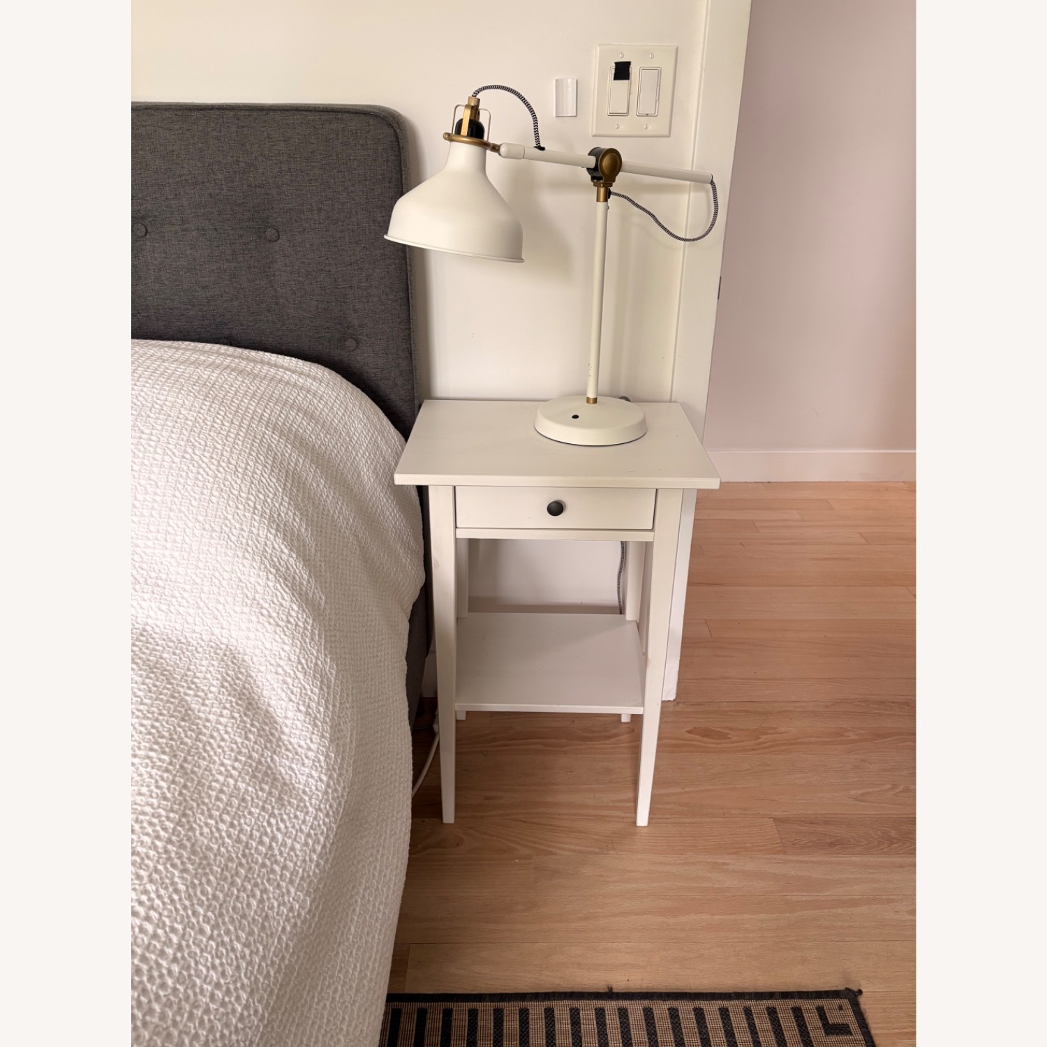 IKEA Hemnes White Side Tables - image-1