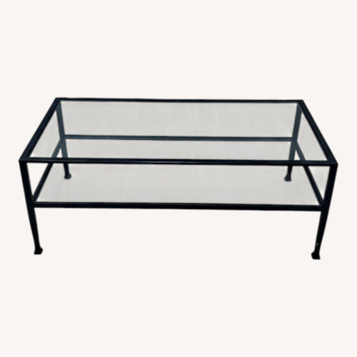 Used Pottery Barn Tanner Rectangular Coffee Table for sale on AptDeco