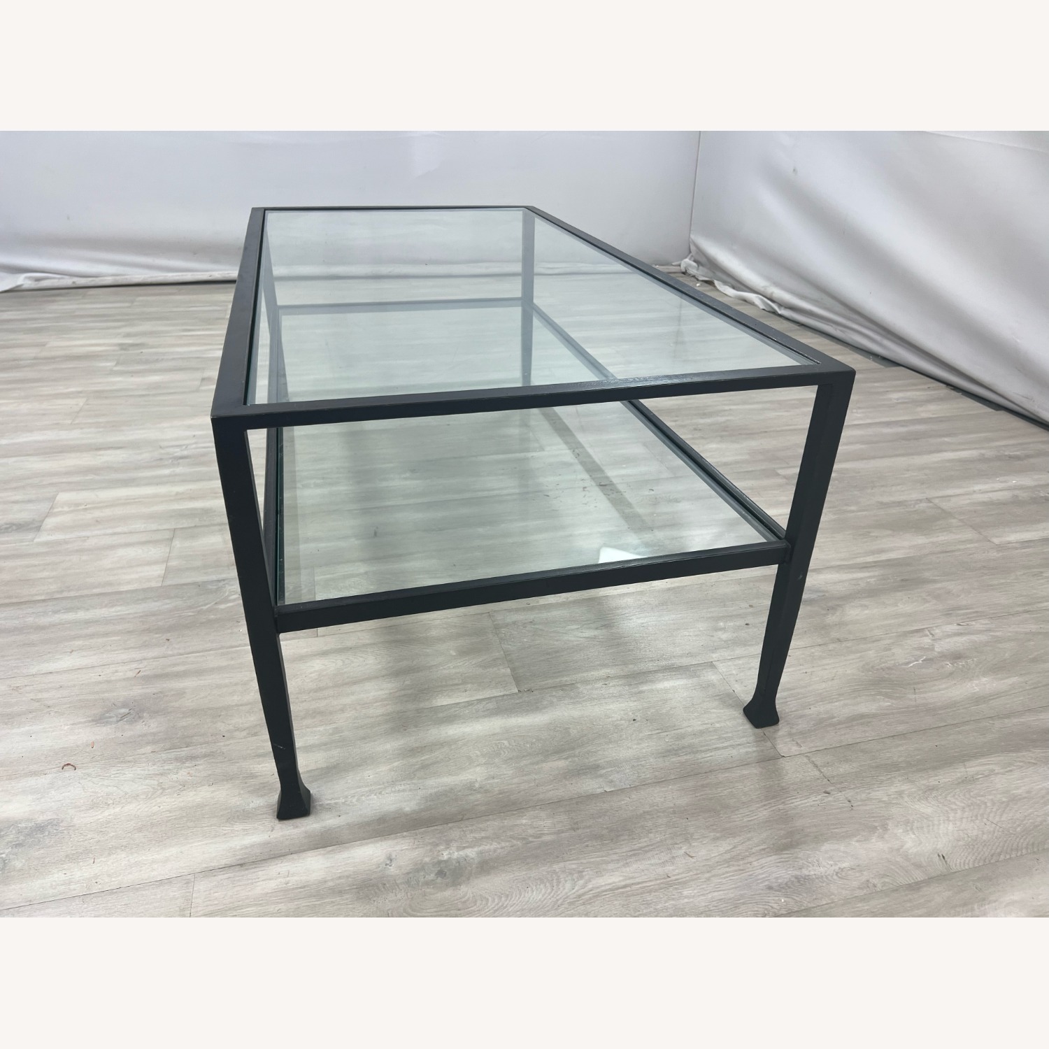 Pottery Barn Tanner Rectangular Coffee Table - image-5