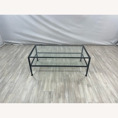 Used Pottery Barn Tanner Rectangular Coffee Table for sale on AptDeco