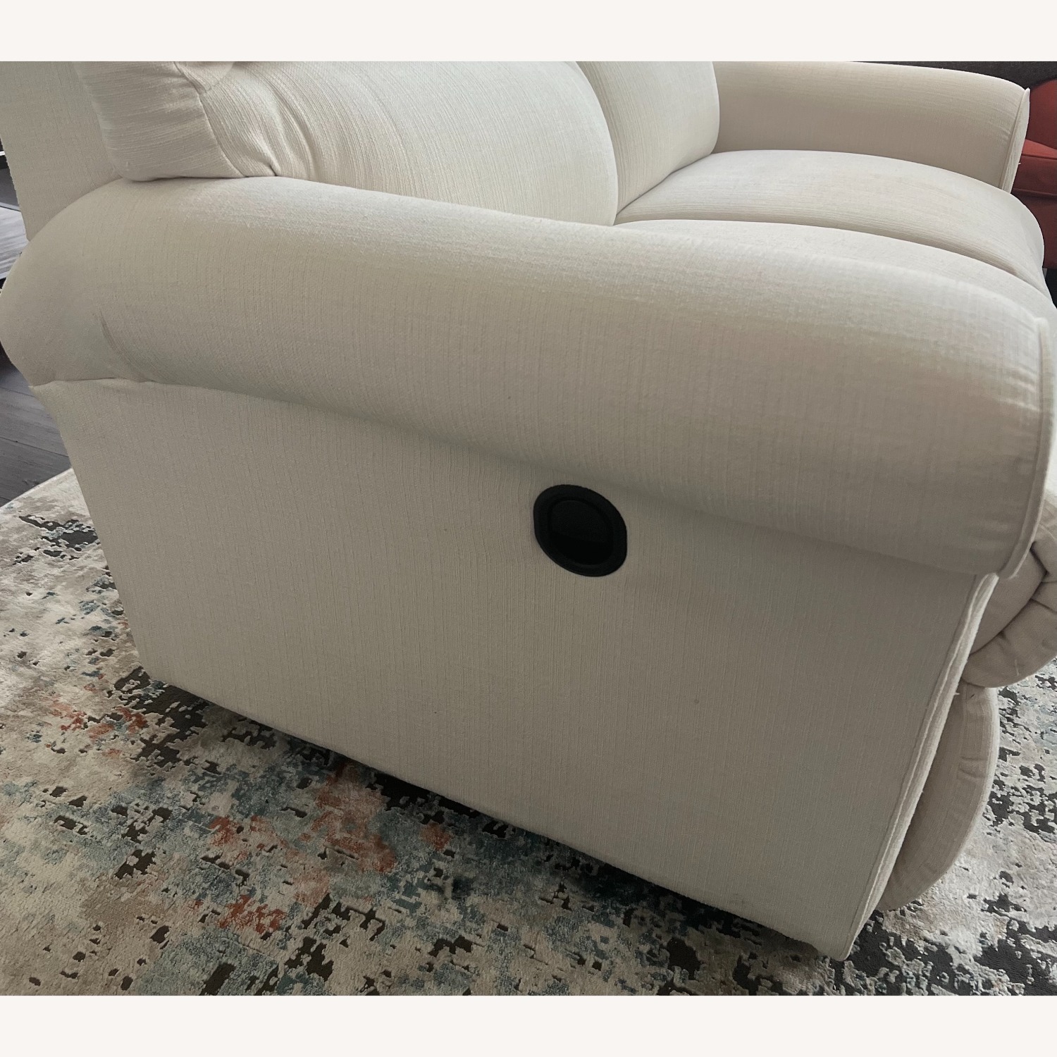 La-Z-Boy Robin Reclining Loveseat White Loveseat - image-3