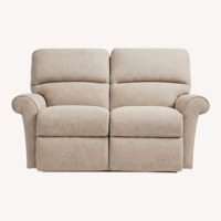 La-Z-Boy Robin Reclining Loveseat White Loveseat