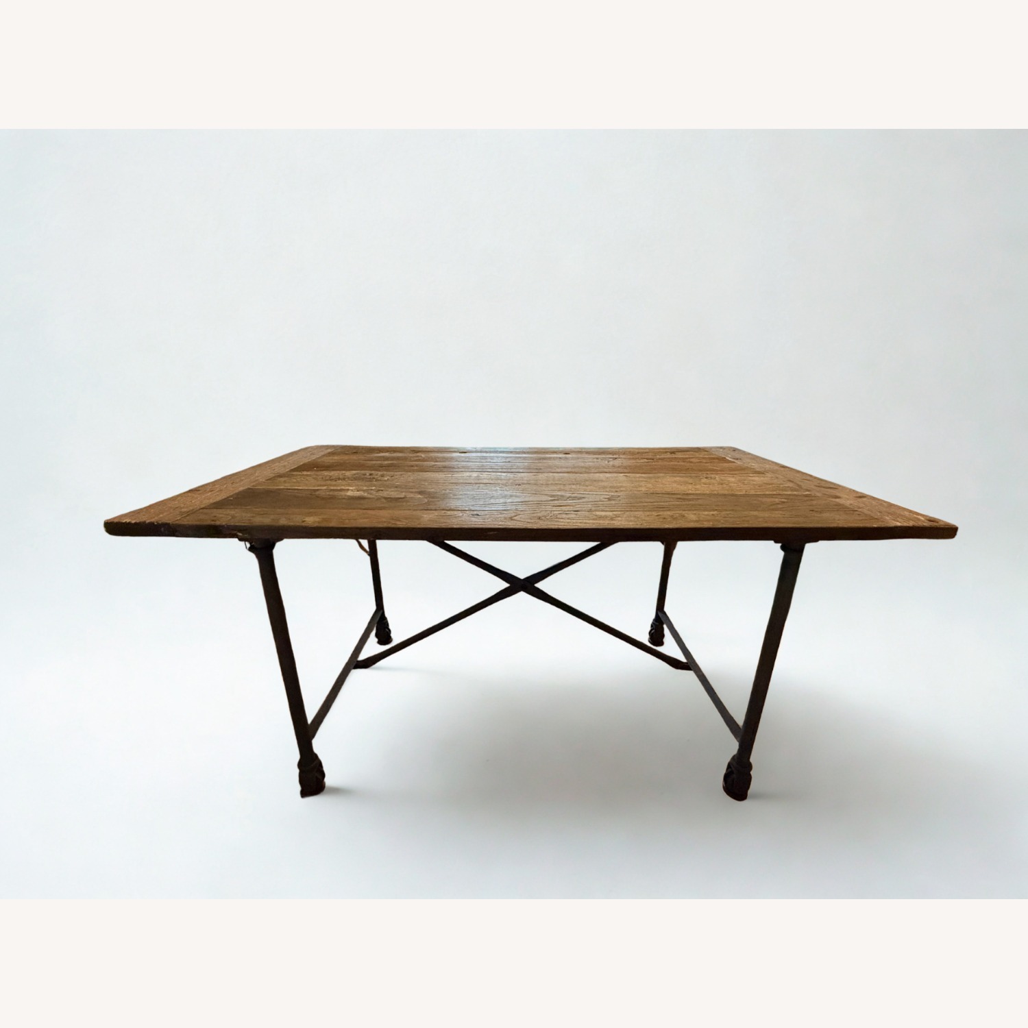 Restoration Hardware Flatiron Rectangular Dining Table - image-2