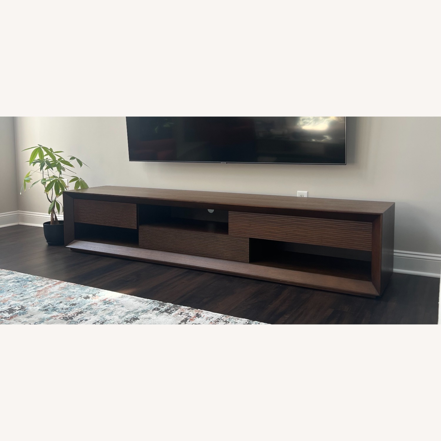 Wayfair Bowker Dark Brown TV Stand - image-2