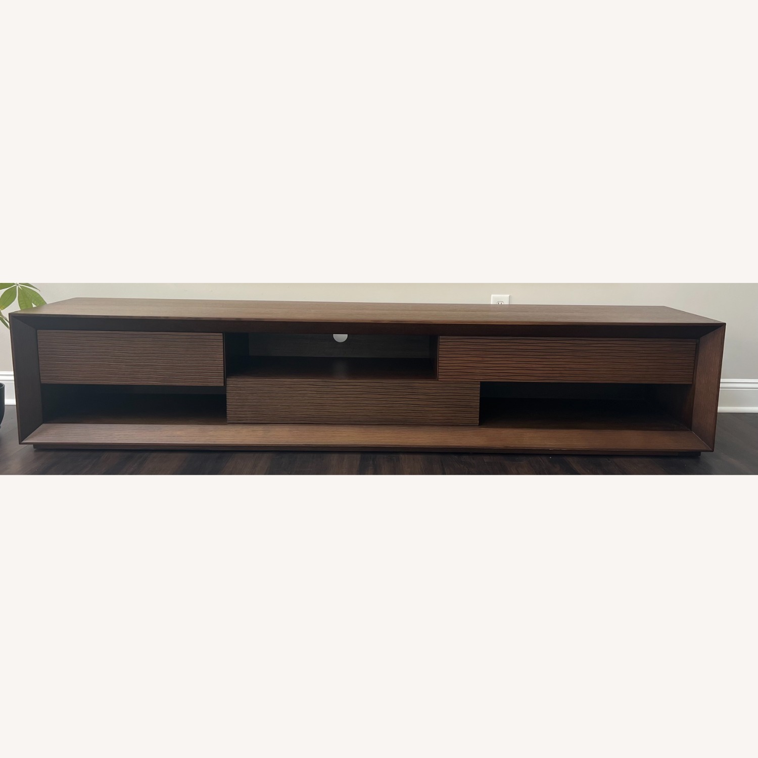 Wayfair Bowker Dark Brown TV Stand - image-1
