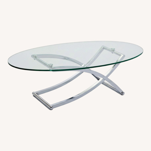 Used Bloomingdale’s Artisan Cocktail Table  for sale on AptDeco